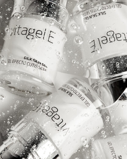 Vitagel E DU Cosmetics en envase airless de 15 ml, gel antiage con vitamina E, F y ceramidas para piel madura o sensible.